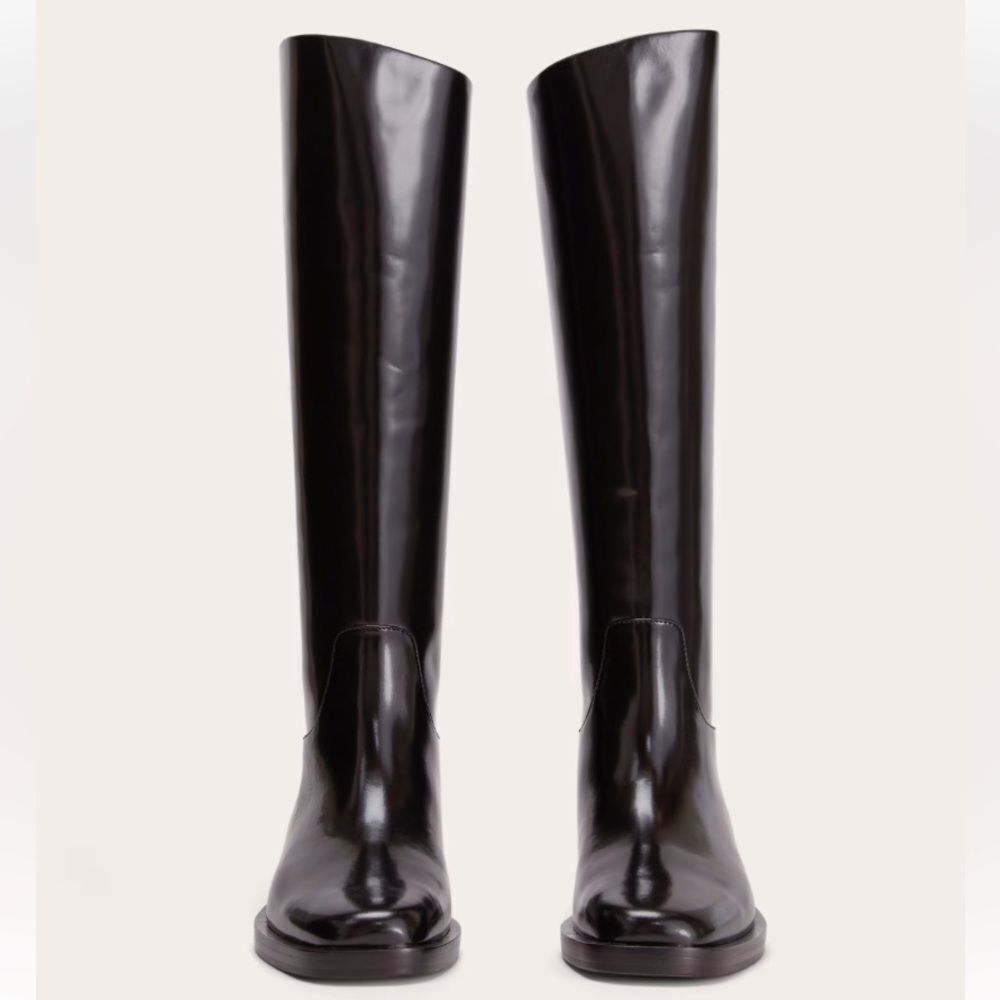 Everlane Shoes 10 Riding Boot Black - Picture 4 of 11